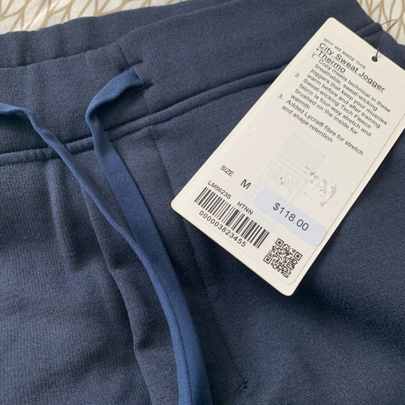 lululemon city sweat jogger fleece